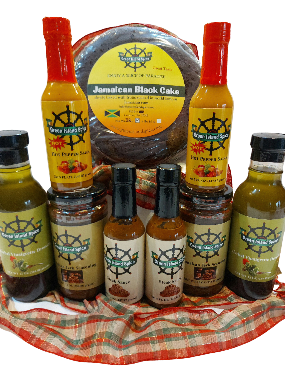 Green Island Spice 9 Piece Holiday Gift Set
