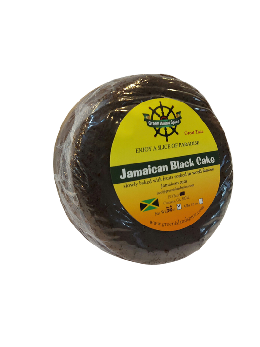 Jamaican Fruit Rum Cake / Black Cake  8" / 2 lbs (32 ounces)