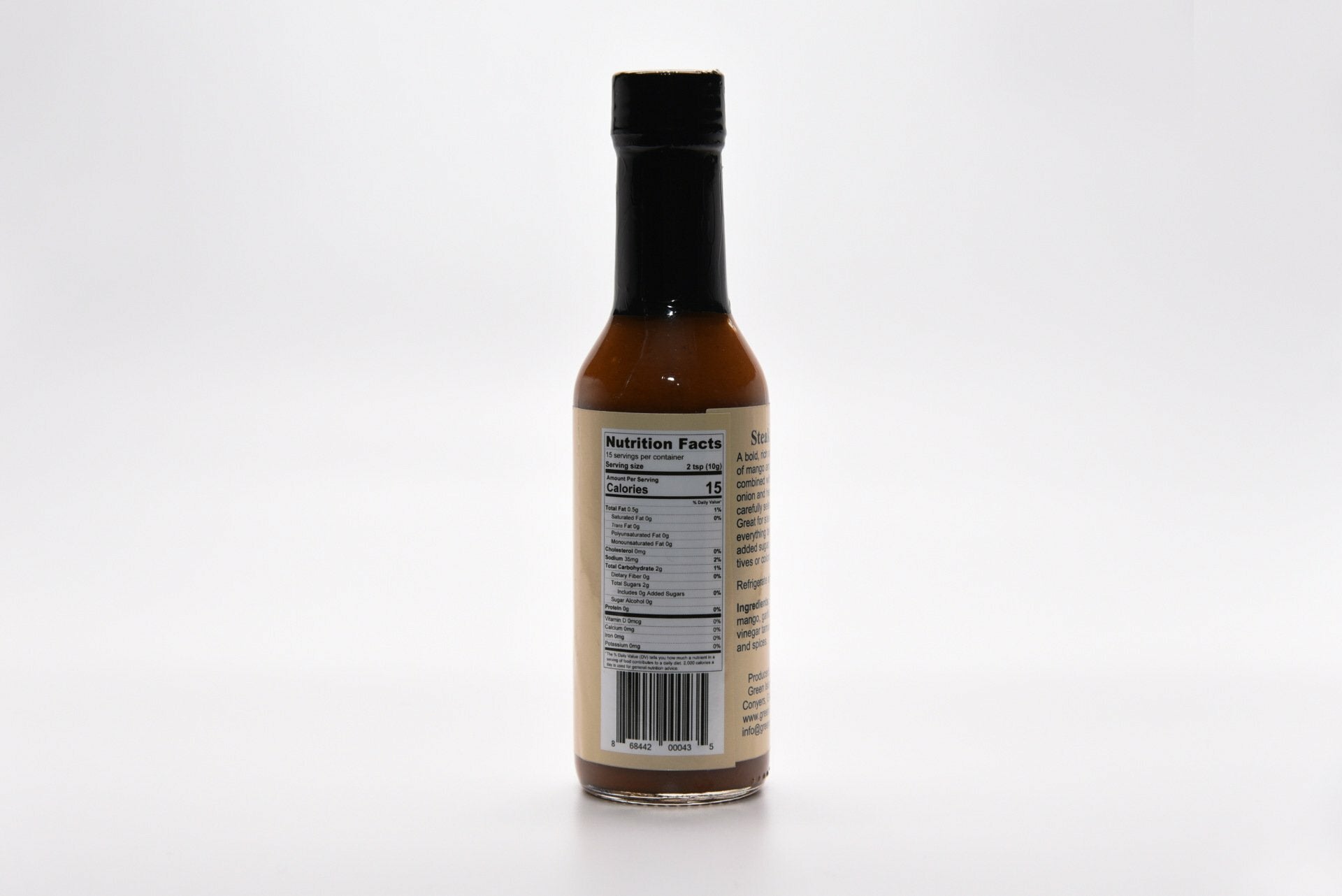 Green Island Spice Steak Sauce, Zesty 5 oz