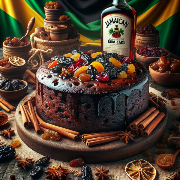 The Incredible Jamaican Black Fruit Rum Cake