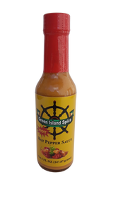 Green Island Spice  | Hot Pepper Sauce Papaya 5 oz bottle