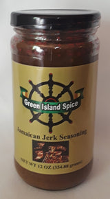 Green Island Spice Sampler/Gift Set , Hot Pepper Sauce, Jerk Seasoning, Salad Dressing, Steak Sauce