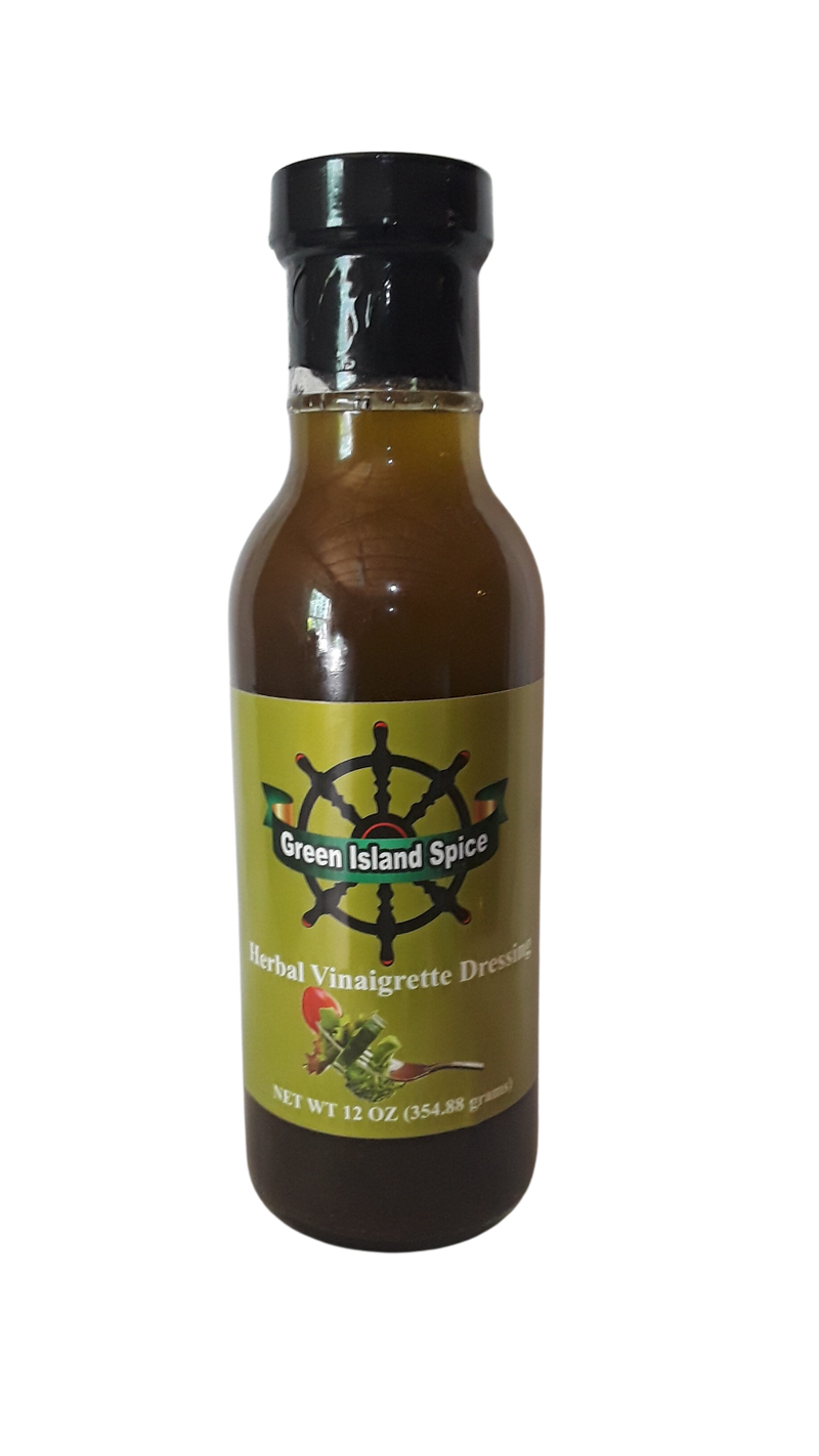 Herbal Balsamic Vinaigrette Dressing 12 oz | Green Island Spice 