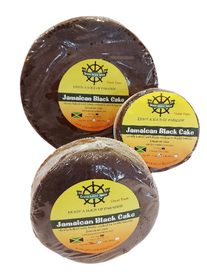 Jamaican Fruit Rum Cake / Black Cake  8" / 2 lbs (32 ounces)