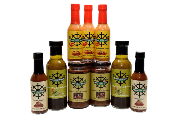 9 Pieces Gift Set of Hot Pepper Sauce